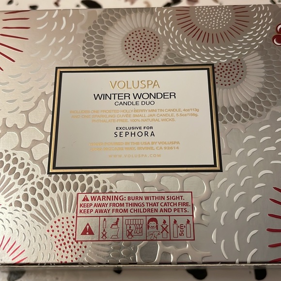 VOLUSPA x Sephora Winter Wonder Candle Duo - Picture 2 of 5